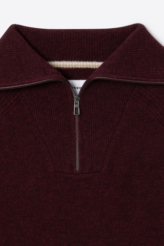 Camisola de lã - Bordô