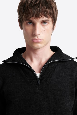 Camisola de lã - Antracite