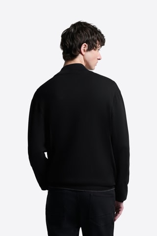 Casaco de malha - Preto