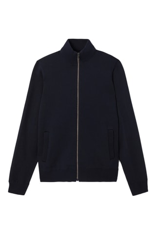 Casaco de malha - Azul-marinho