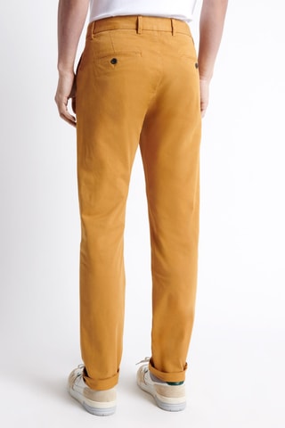 Calças slim - Mostarda