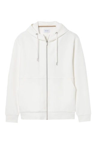 Sweat com capuz - Branco