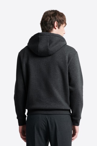 Sweat com capuz - Antracite mesclado