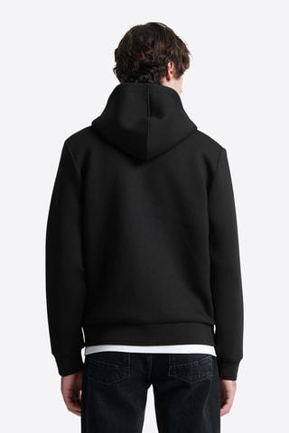 Sweat bi-matéria - Preto