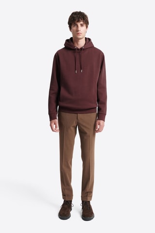Sweat com capuz - Bordô