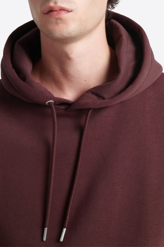 Sweat com capuz - Bordô