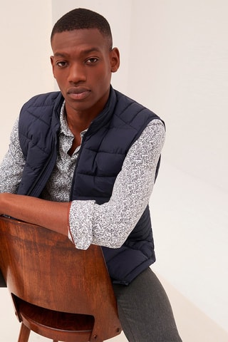 Blusão sem mangas Mwest Azul-marinho