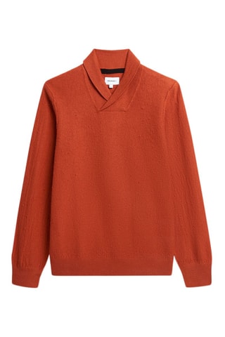 Camisola em lã - Laranja