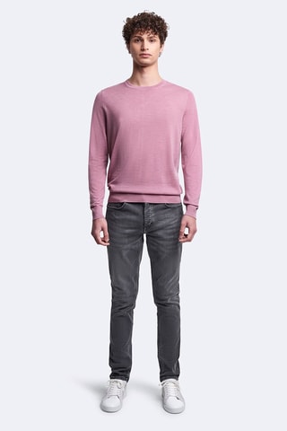 Calças de ganga slim - Cinzento