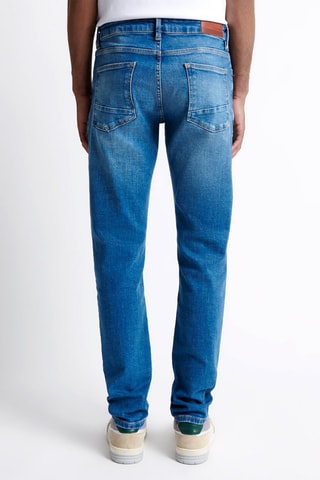 Calças de ganga regular - Azul