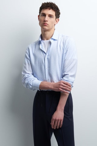 Camisa slim - Branco