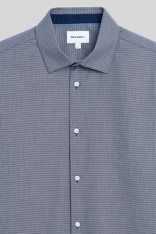 Camisa slim - Azul