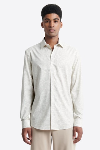 Camisa slim - Branco