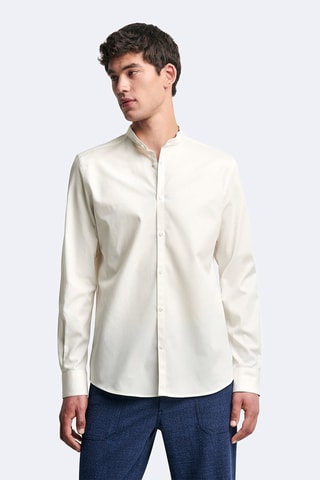 Camisa slim - Branco