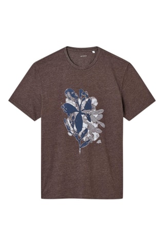 T-shirt slim - Castanho