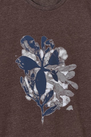 T-shirt slim - Castanho