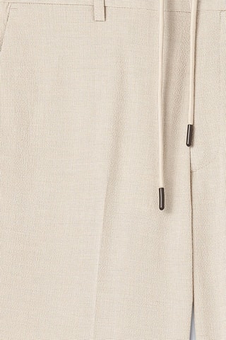 Calças de fato - Bege