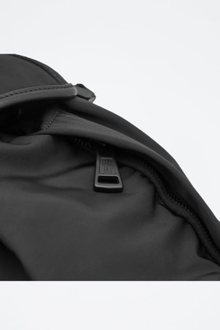 Sac à dos en cuir Trick - Noir