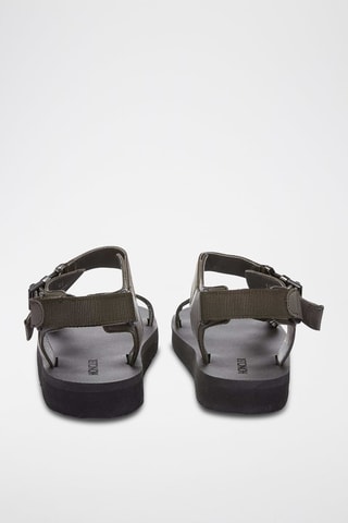 Sandales en cuir Flavia - Vert