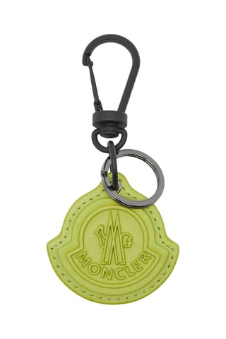 Porte-clés en cuir Logo - Vert