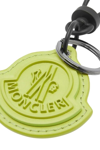 Porte-clés en cuir Logo - Vert