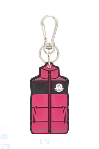 Porte-clés en cuir - Rose