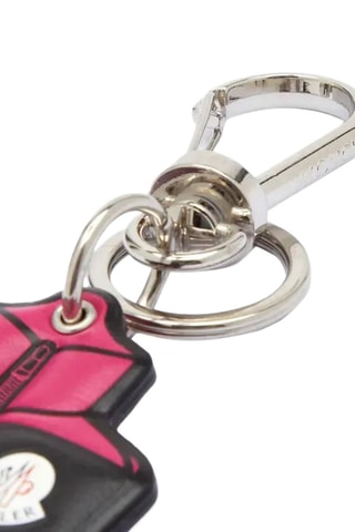 Porte-clés en cuir - Rose