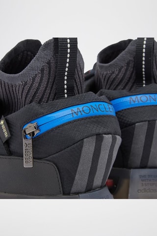 Sneakers montantes Moncler x Adidas Originals - Noir