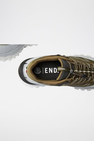 Sneakers plateformes Trailgrip GTX - Kaki et gris