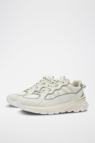 Sneakers en cuir Lite - Blanc cassé