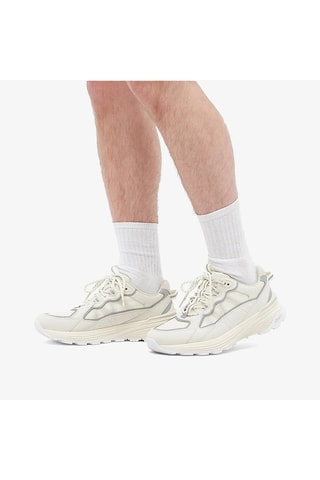 Sneakers en cuir Lite - Blanc cassé