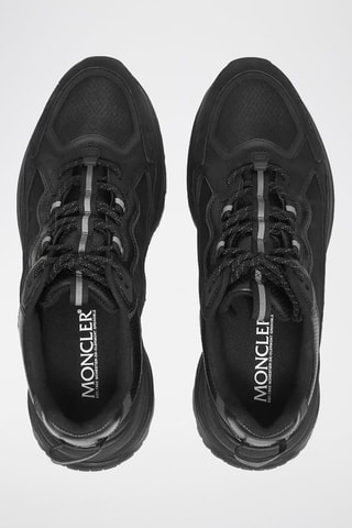 Sneakers plateformes en cuir Lite - Noir