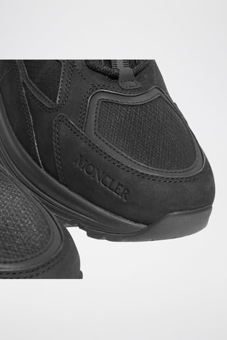 Sneakers plateformes en cuir Lite - Noir