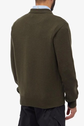 Pull en laine Grenoble - Vert foncé