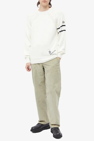 Pull en laine Crew - Blanc