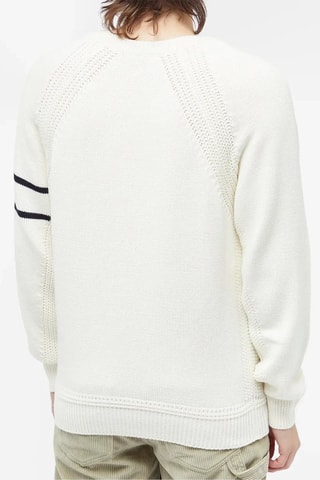 Pull en laine Crew - Blanc