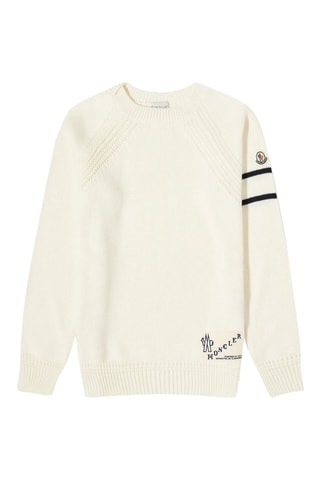 Pull en laine Crew - Blanc