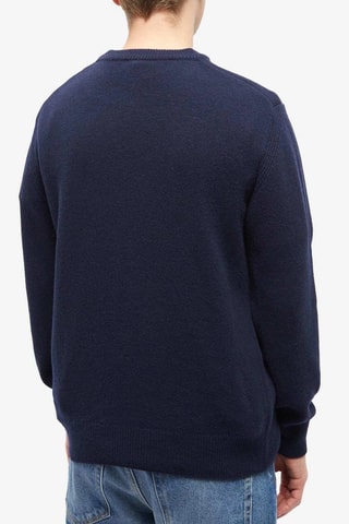 Pull en laine Maya - Bleu marine