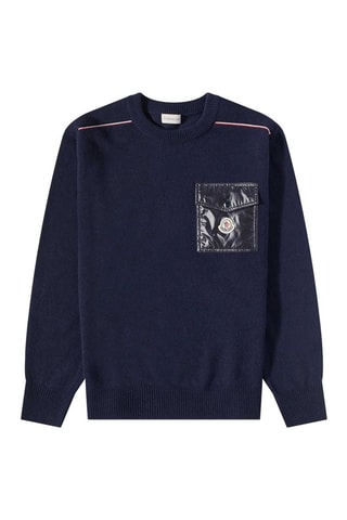 Pull en laine Maya - Bleu marine