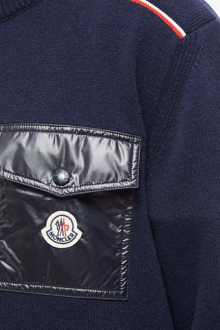 Pull en laine Maya - Bleu marine