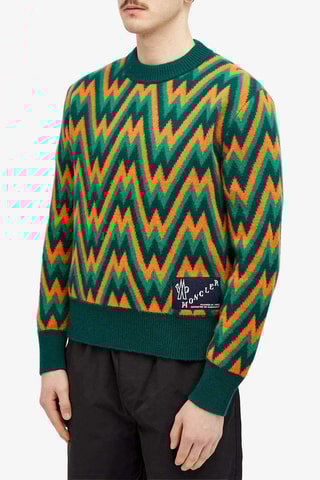 Pull en laine Monogram - Vert