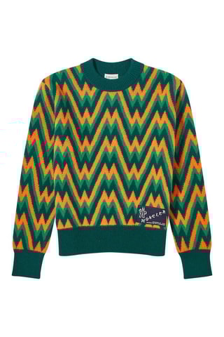 Pull en laine Monogram - Vert