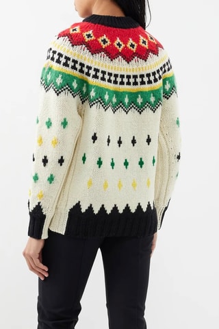 Pull en laine et alpaga Grenoble - Multicolore