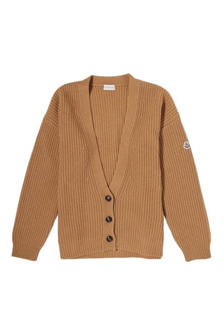 Gilet en laine et cachemire Chunky - Beige