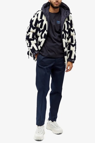 Pantalon chino Gabardine - Bleu marine