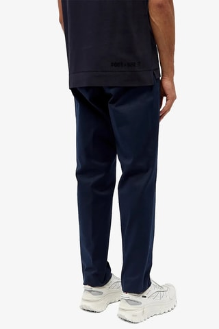 Pantalon chino Gabardine - Bleu marine