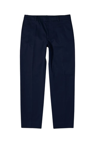 Pantalon chino Gabardine - Bleu marine