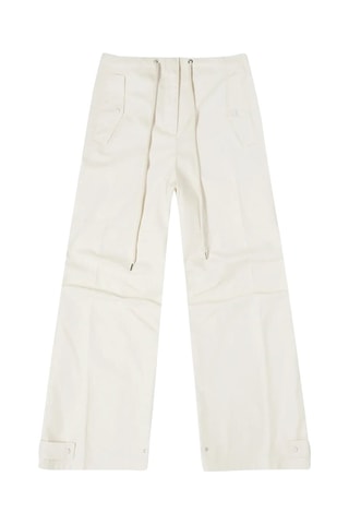 Pantalon cargo  - Blanc
