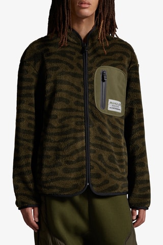 Veste Moncler Genius x Salehe Bembury - Vert foncé