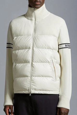 Veste en laine  - Blanc